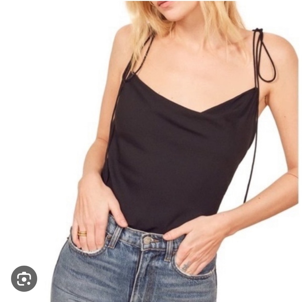 Reformation Cowl Neck Top